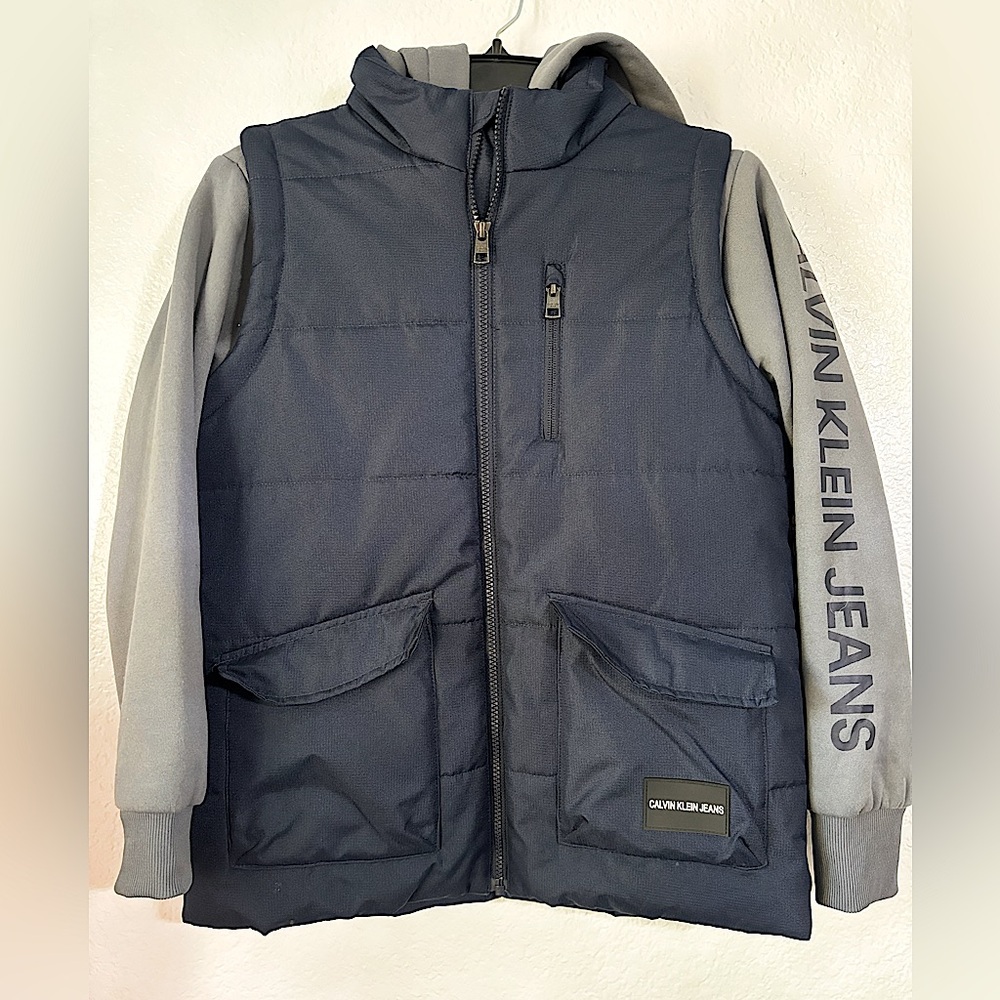 Calvin Klein Boys L (14/16) jacket with vest